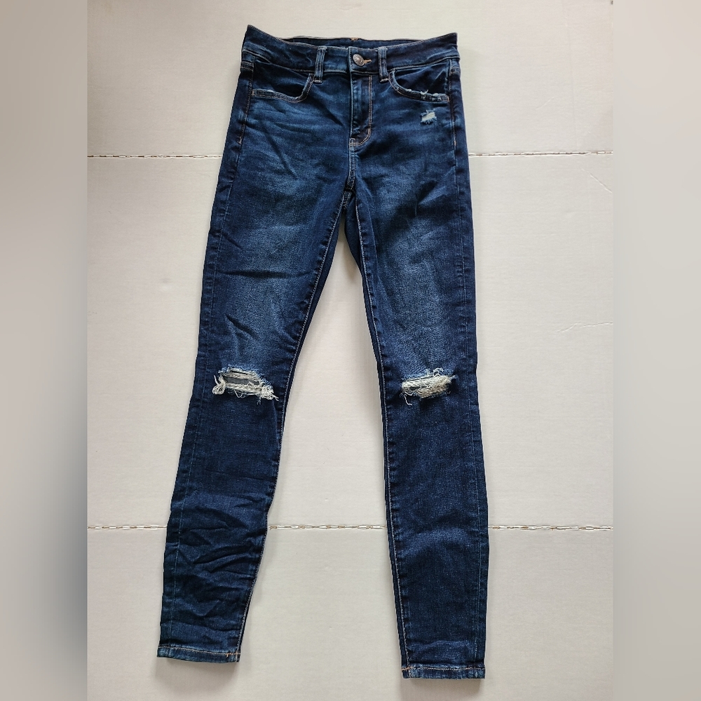 American Eagle Hi-Rise Jeggings size 4 next level stretch